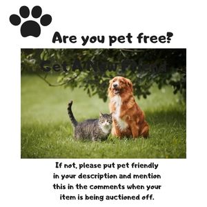 Pet free home?